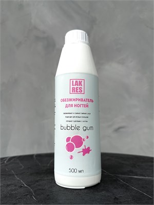 Lakres Средство для обезжиривания ногтей, Bubble gum 500 мл 4640263300316