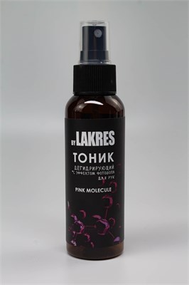 Тоник дегидрирующий с эффектом фотошопа Lakres, 100 мл Pink Molecule 2000000057354