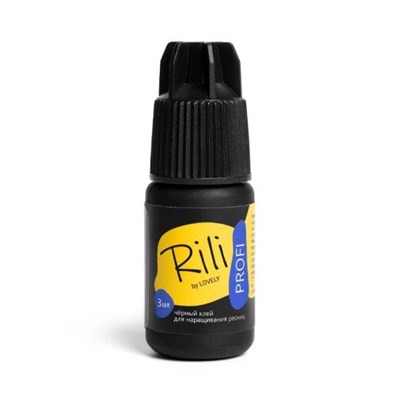 Черный клей Rili "Profi", 3 мл 8809970021594
