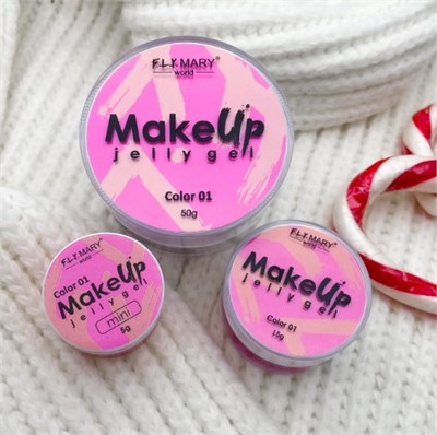 FLY Камуфляж желе "Make-up 01" (Теплая  карамель) (Объем 15 гр) 4603728012643