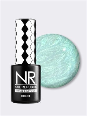 Nail Republic-021 Гель-лак, PEARL PRINT Жемчужно-сияющий 10 мл 1119771