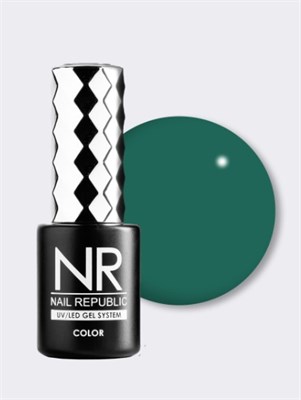 Nail Republic-108 Oasis гель-лак, Зеленая ель 10 мл 1119803