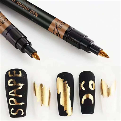 Маркер Nail mirror pen, золото 5678000812012