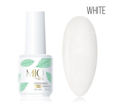 База камуфлирующая с шиммером. Luxe Shimmer # White, 15 мл 4603741478686