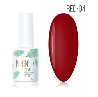 Mio Гель-лак RED-04. Коллекция RED № 04 4673761760177