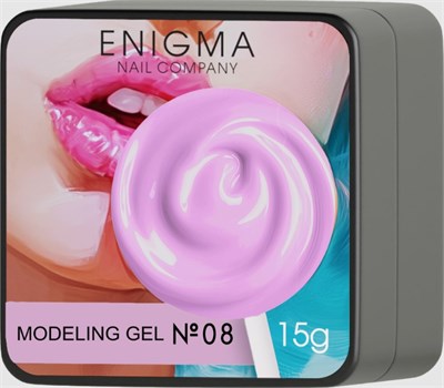 Гель для наращивания ENIGMANIC Modeling gel 08 15g. 7683390040240