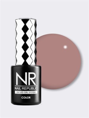 Nail Republic-055 Espresso гель-лак, Каменный 10 мл 08558