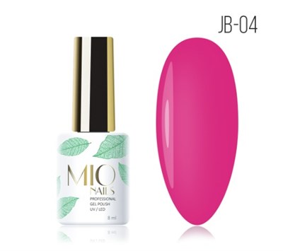 Mio Гель-лак JB-04. Juicy Boom № 04, 8 мл 4603766184333