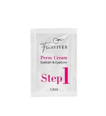 FreiAVIVER Состав №1 для ламин. ресниц и  бровей Perm Cream в саше, 1,5 мл 2000000025117