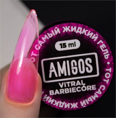 Жидкий гель Амигос VITRАL BARBIECОRE, 15 мл 4673754439691
