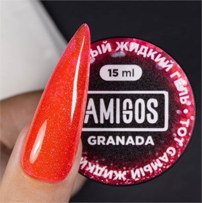 Жидкий гель Амигос GLAMОUR GRАNADA, 15 мл 4673754438489
