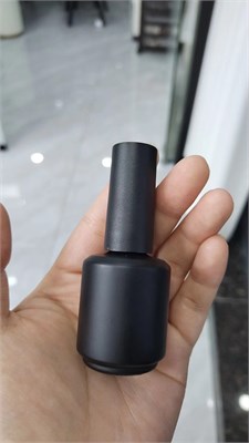 Бутылка черная матовая круглая 15 мл 2000000084237