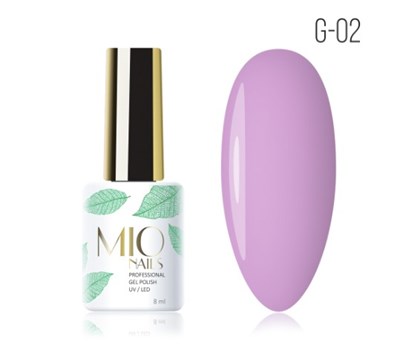 Mio Гель-лак. G-02. Фиалка, 8 мл 4603741476521