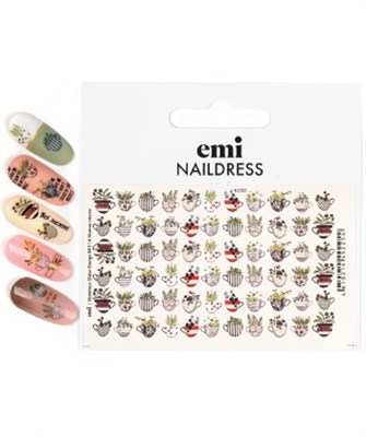 E.Mi Naildress Slider Design №114 Милые чашки 4610214492254