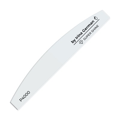 Полировщик White SuperShine Лодка L  Р4000 на липкой основе 10 шт/уп 4601234569453