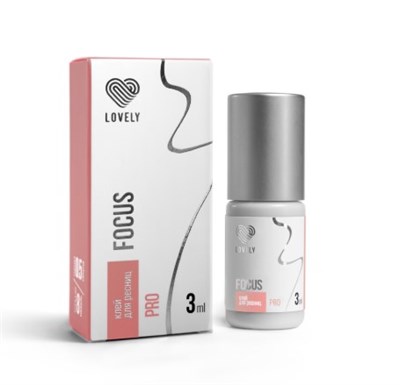 Клей чёрный Lovely "Focus", 3 мл 8809970021174