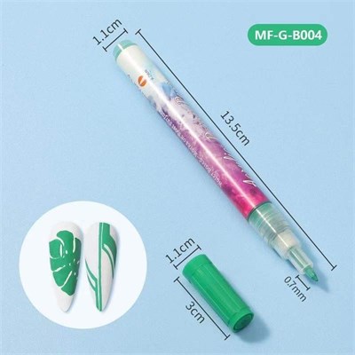 Акриловый маркер Acrylic Paint Pen 0,7 мм (зеленый) 2000000015545