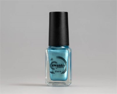 SALE Лак для стемпинга Swanky Stamping M123, лазурный 6 мл. 4603745697274