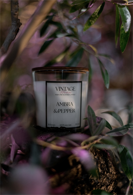 Спа-свеча Vintage Home, Ambra&Pepper 200 мл 2000000028187