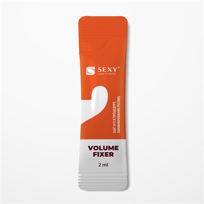 Саше с составом #2 для ламинирования ресниц и бровей VOLUME FIXER, 2мл 4620021333510