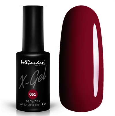 InGarden Гель-лак X-Gel N° 51, 8 мл 46213709