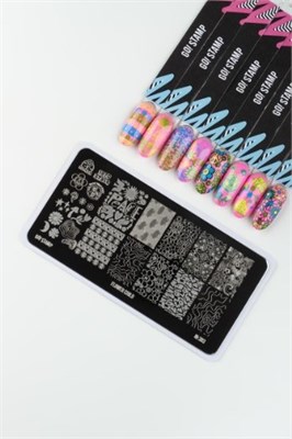 -30% Пластина для стемпинга Go! Stamp 303 Flowed Child 2546131606202