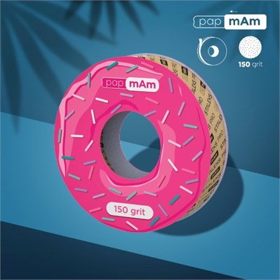 Запасной блок файл-ленты papmAm для пластиковой катушки Bobbinail STALEKS PRO 150 грит (6 м) 4820241061792