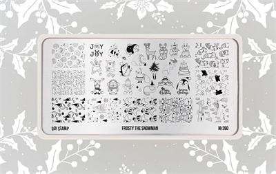 Пластина для стемпинга Go! Stamp 260 Frosty The Snowman 2546131605762