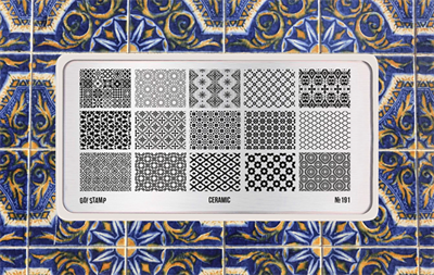 -30% Пластина для стемпинга Go! Stamp 191 Ceramic 2546131604802
