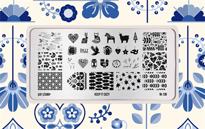 -30% Пластина для стемпинга Go! Stamp 138 Keep it Cozy 2546131603959