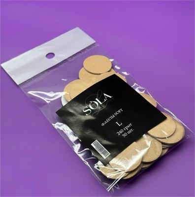Файлы soft ДИСК L 240 грит SOLAlove, 50шт 2000000451244