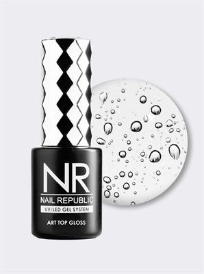 Nail Republic ART TOP WATER DROP Топ для дизайнов (Step 2) 10 мл 4620476401635