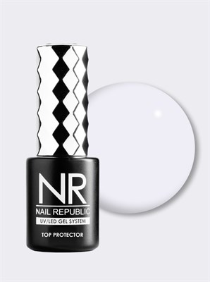 Nail Republic COLOR Топ  PROTECTOR №32 c UV фильтром 10 мл 4620476401710