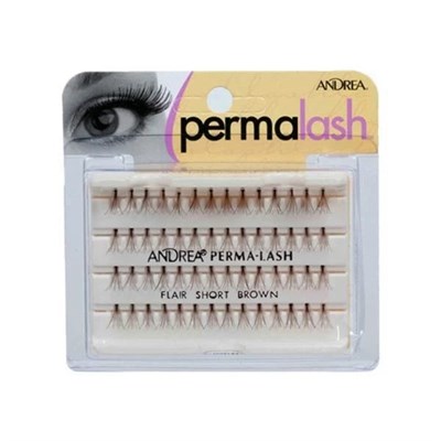Накладные ресницы пучки Andrea 25020 perma-lash short коричневые 078462250202