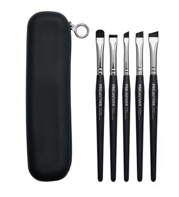 FREIAVIVER Набор кистей в силиконовом чехле (5 шт), черный 2000000081960