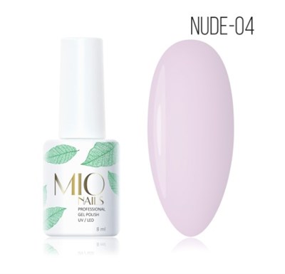 Mio Гель-лак. NUDE-04. Коллекция «Nude» # 04, 8 мл (ЧЗ) 4673761760405