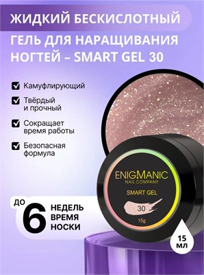 Жидкий бескислотный гель ENIGMANIC SMART gel 30 15 мл. 2777000008135