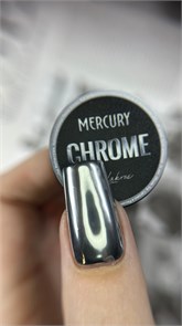 Гель-краска Lakres Mercury Chrome, 5 мл  (жидкий металл) 111302