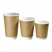 Стакан бумажный бежевый 250 мл 50шт 2000000031002