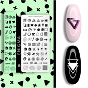 Пластина для стемпинга Enigma Stamping №04 2777000004731