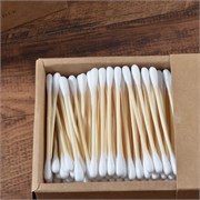 Ватные палочки белые, 200шт/уп Eco Friendly 2000000043005