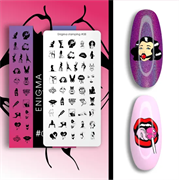 Пластина для стемпинга Enigma Stamping №08 2777000004779