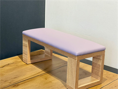 Подставка для рук прямоугольная пудрово-розовая 2000000021416