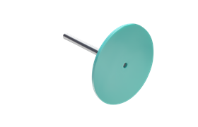 Педикюрный диск пластиковый PODODISC STALEKS PRO L в комплекте с сменным файлом 180 грит, 5 шт. (25 мм) 4820121599582