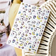 LAQUE Наклейки на водной основе #М-07 COLOR 2000000002798