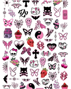 Слайдер-дизайн Crazy Shine Nails mini: ЭМО 4607790911101