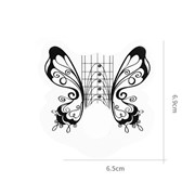 Формы для наращивания, Бабочка, 500шт 2000000036434