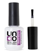 UNO, Верхнее покрытие для гель-лака Супер Блеск Super Shine без липкого слоя, 16 мл 4660199150168