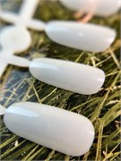 Типсы отрывные 240 шт, молочные 2012345330023