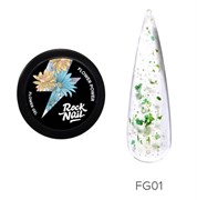SAle Гель для наращивания RockNail Flower Power FG01 Gardenia Gang 10мл 2546131405850